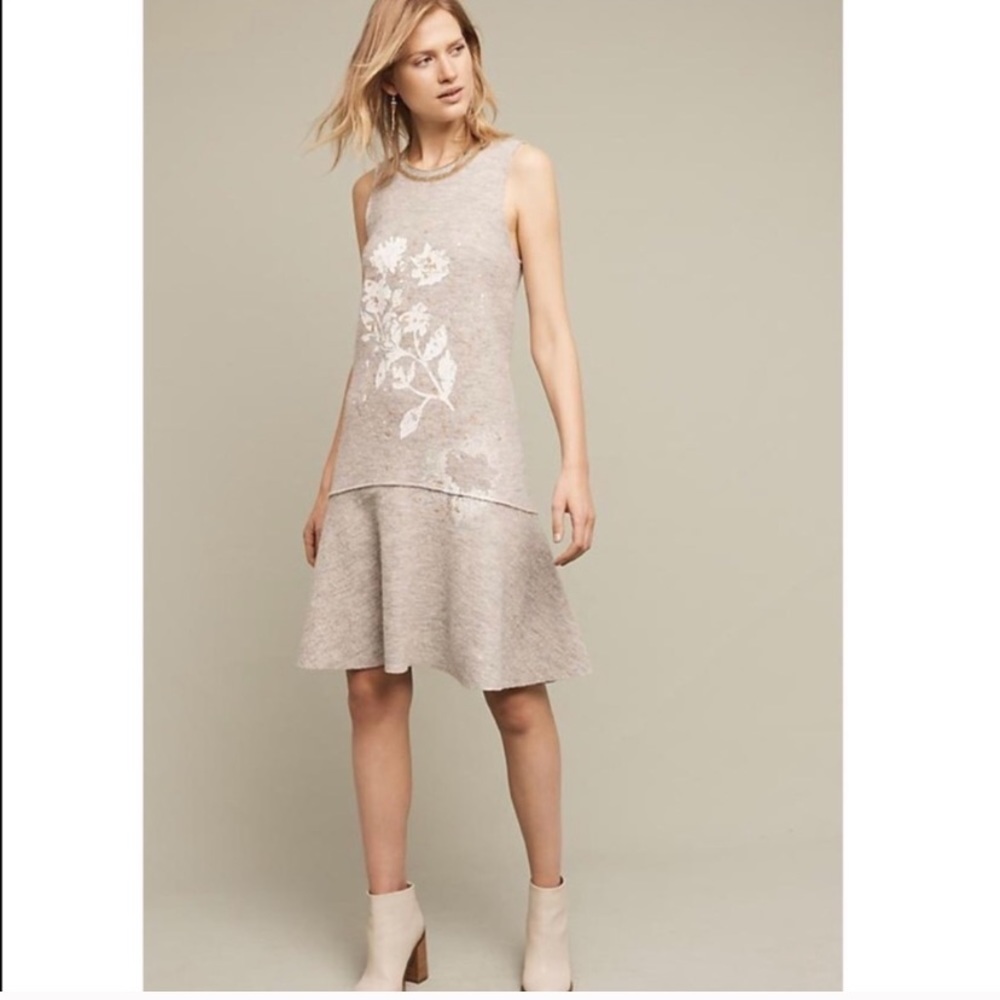 Wool Anthropologie Dress